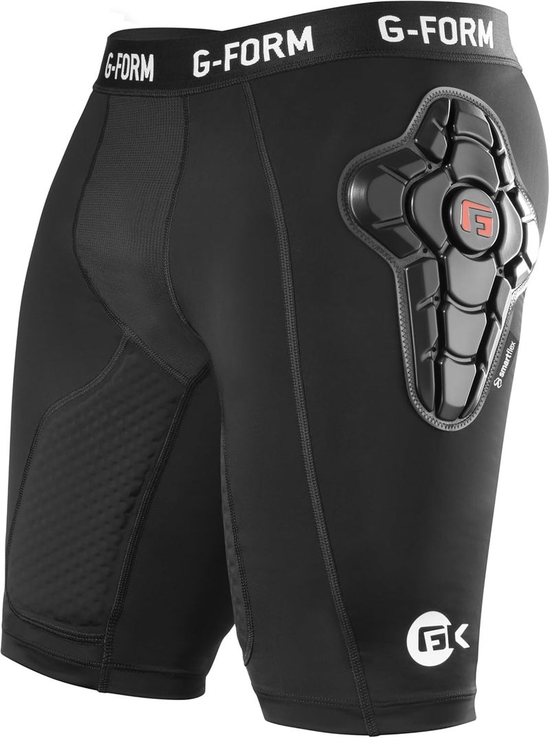 G-Form Goalkeeper Impact Shorts - Protective Sports Gear for Soccer - Form-Fitting Shorts with Padding - Machine-Washable - Image 1